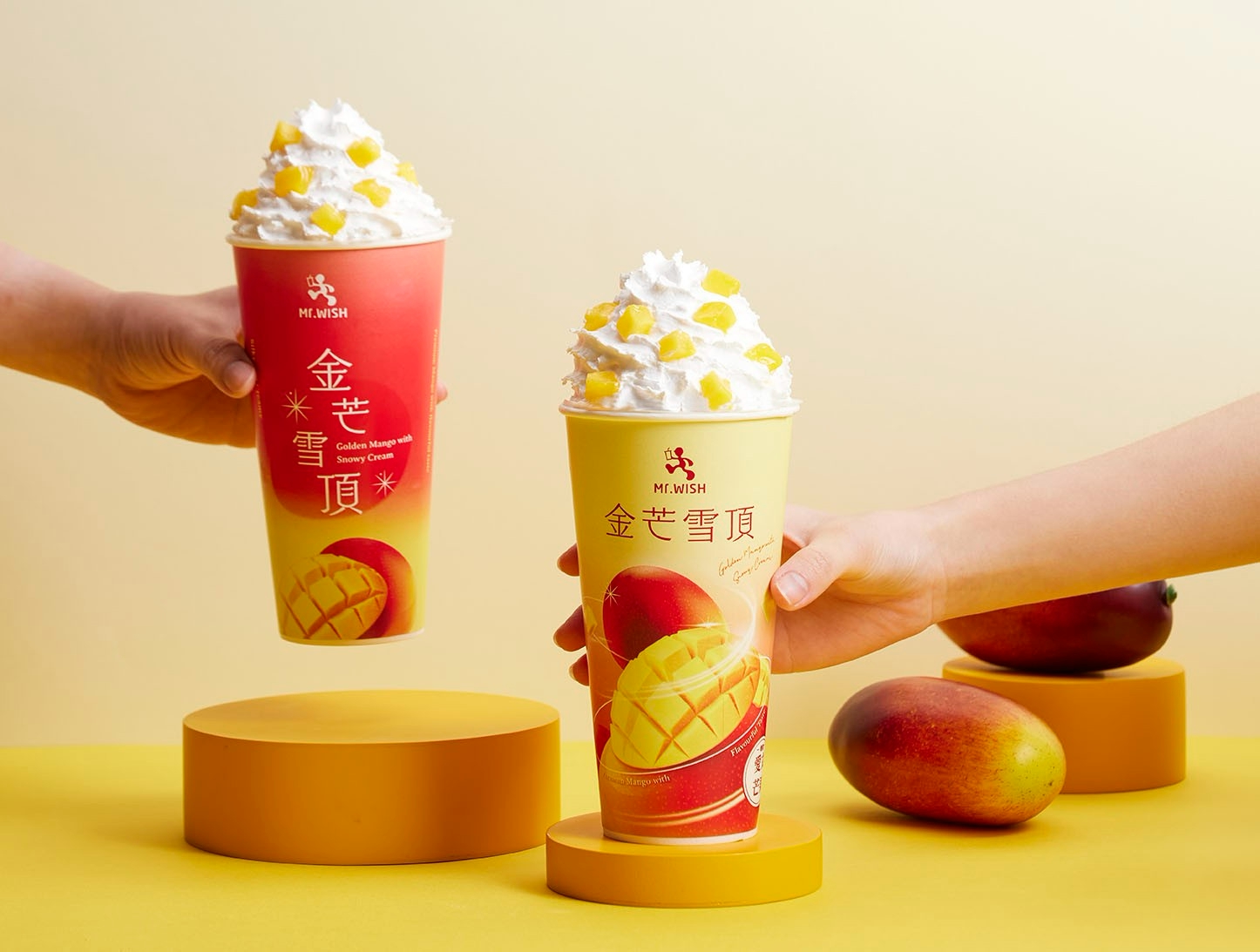 MR.WISH搶先開跑愛文芒果季 全新「金芒雪頂」奢華登場