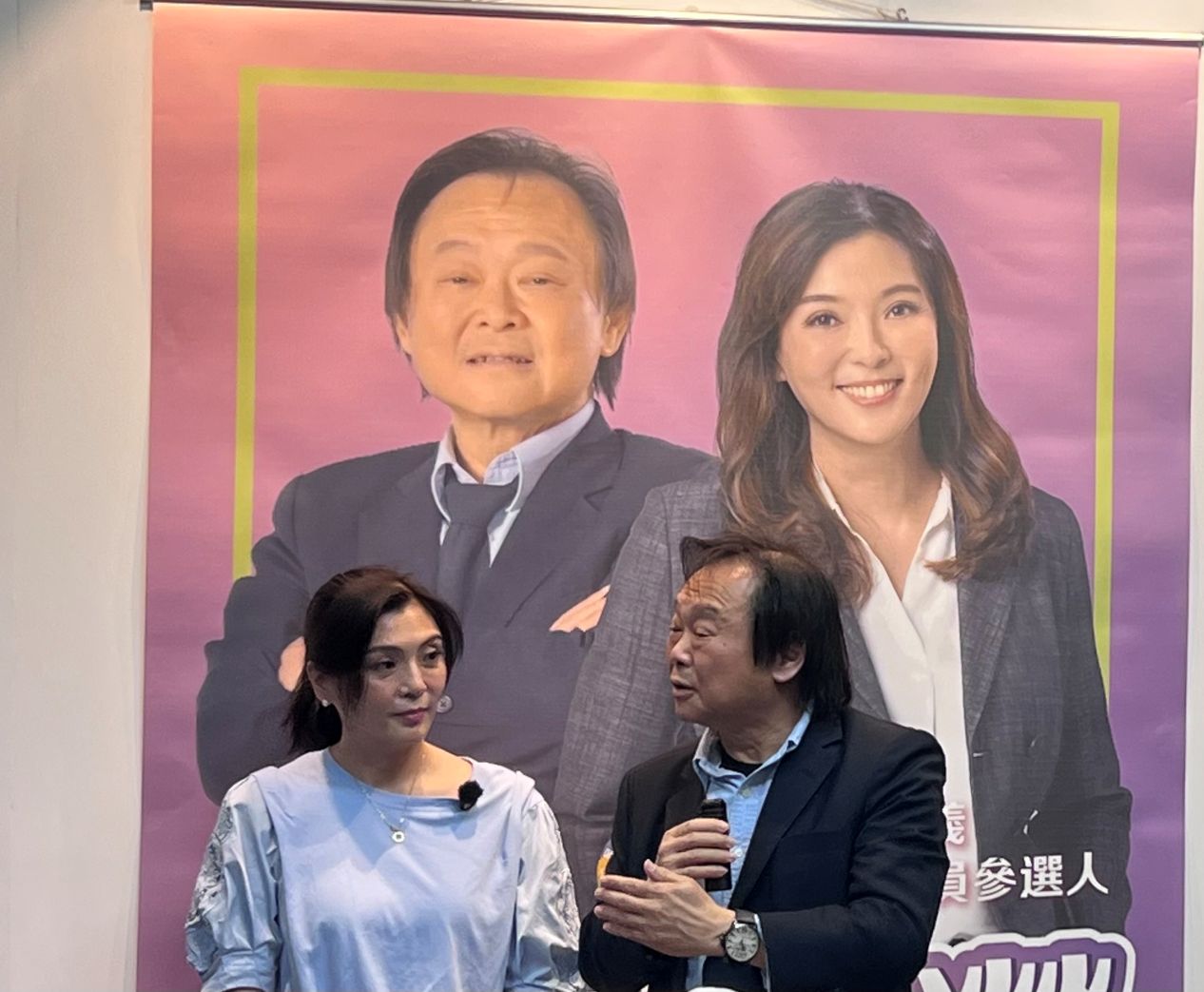 王世堅相挺美女前議員呂瀅瀅 宣布投入2026初選