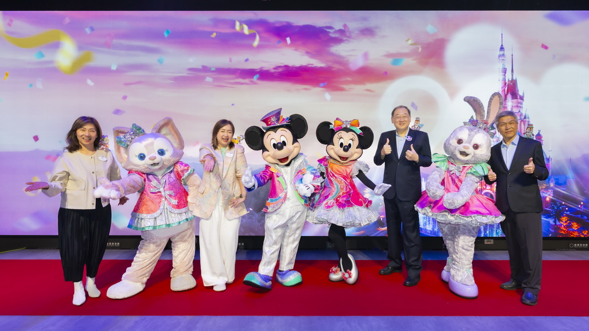 香港迪士尼攜手台北捷運共慶夢幻時刻  慶祝香港迪士尼20周年