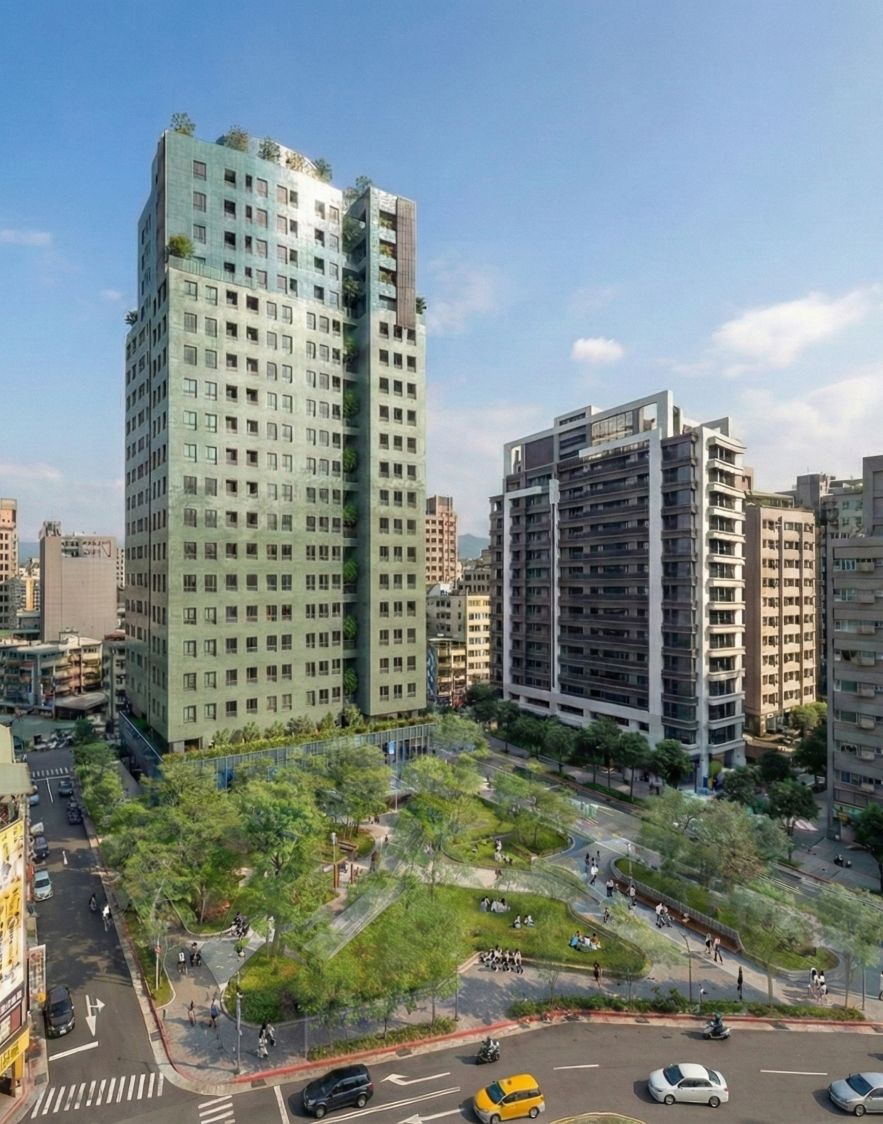 國家住都中心攜宏盛建設創造城市綠廊