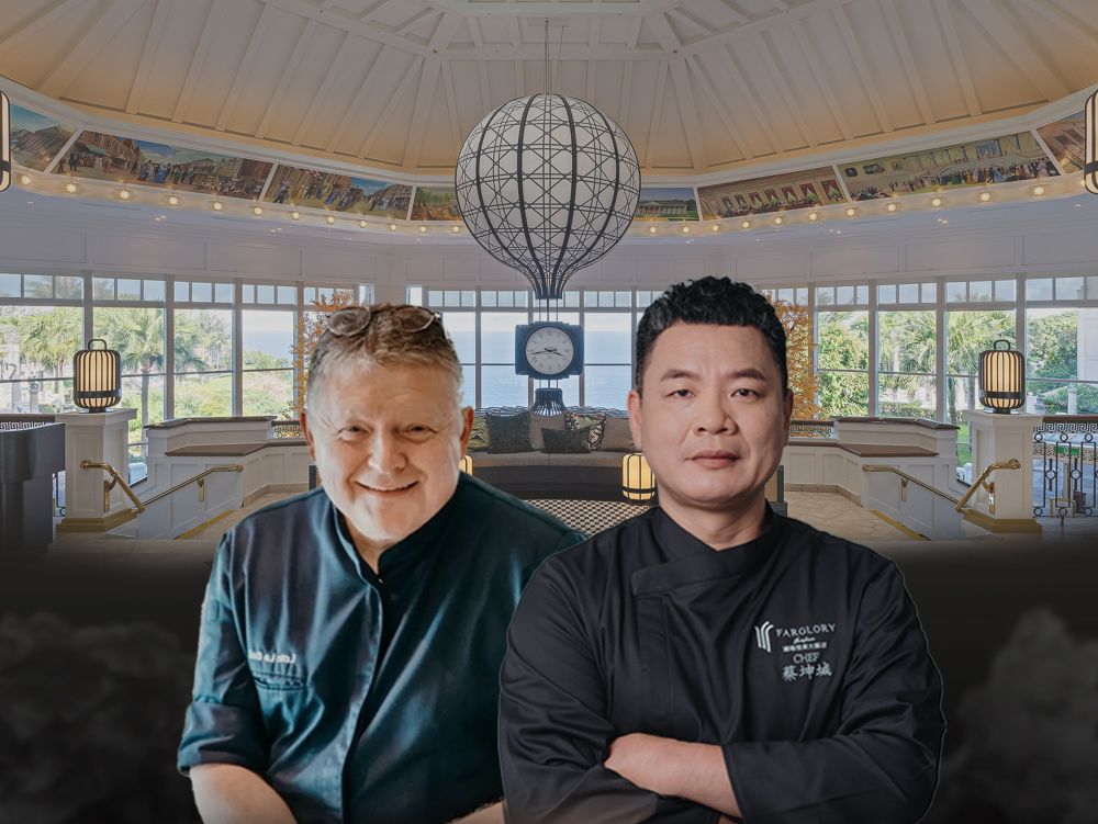 遠雄悅來大飯店聯手名廚Loïc Le Bail  推出「法式星光・舌尖旅行」