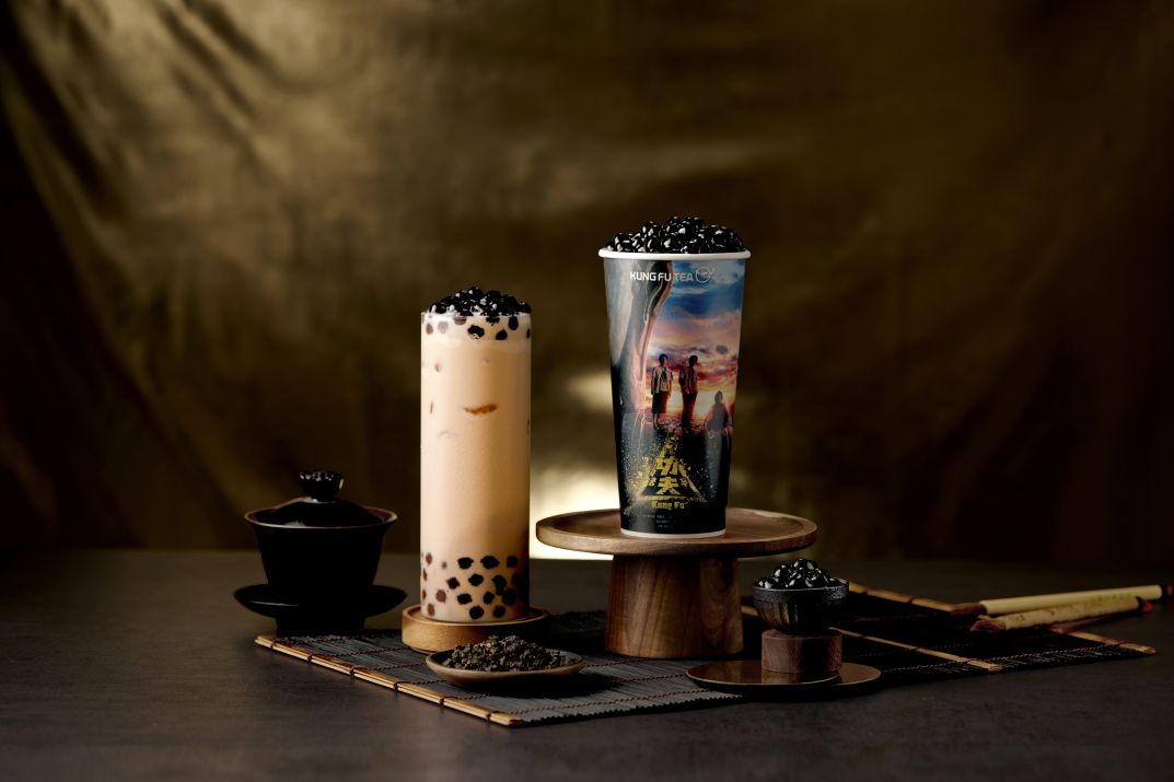 功夫茶攜九把刀《功夫》推聯名限定手搖飲