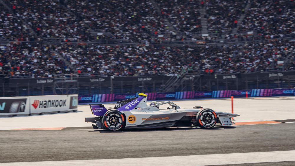 ABB FIA 電動方程式世界錦標賽 第二回合：墨西哥站   四部保時捷賽車於墨西哥挺進前九名