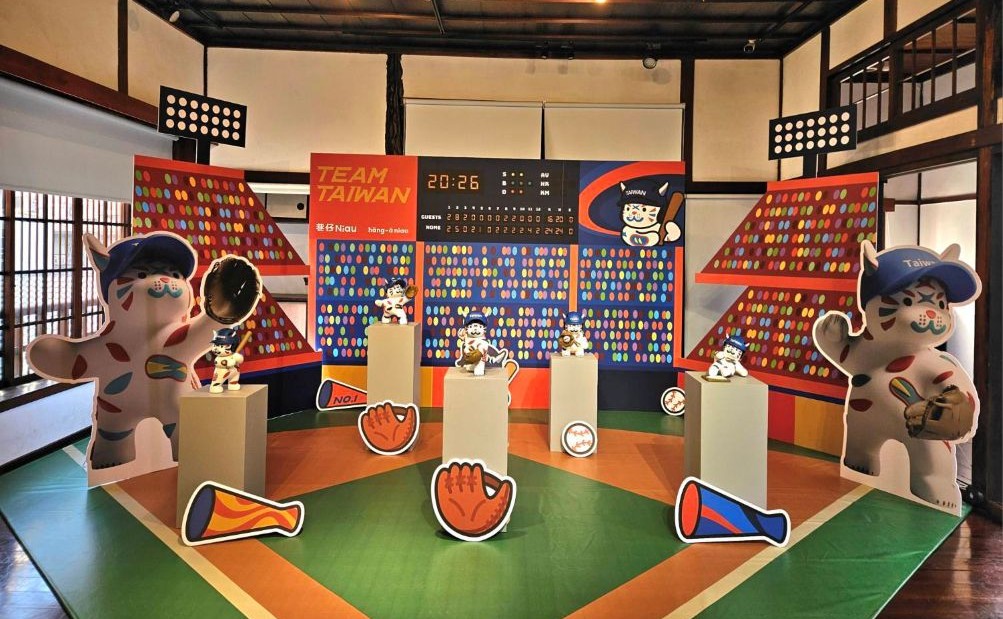 巷仔Niau揮棒上場  臺南愛國婦人會館打造春日棒球故事場景