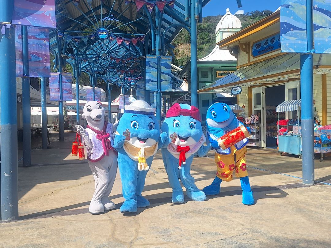 「金海馬」亮相迎新春遠雄海洋公園活動熱鬧登場