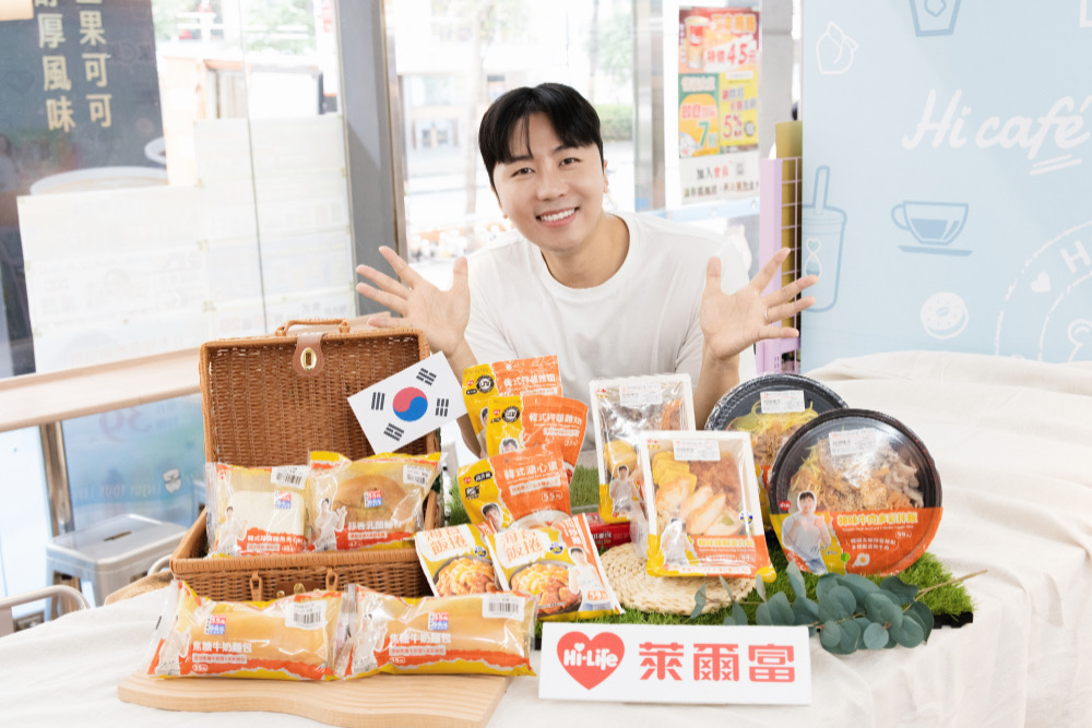 萊爾富聯手YouTuber「肌肉山山」韓味11款新旋風！