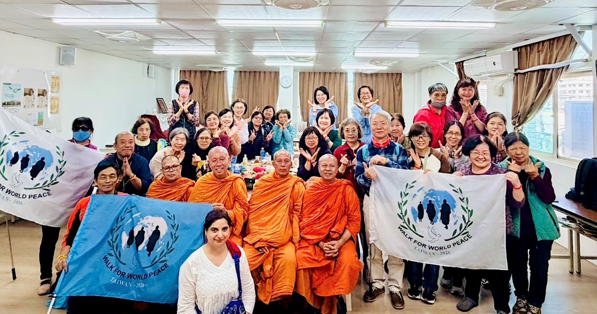 福智僧團月稱光明寺及福智傳心  傳遞「和平從心開始」 祈願戰事止息   