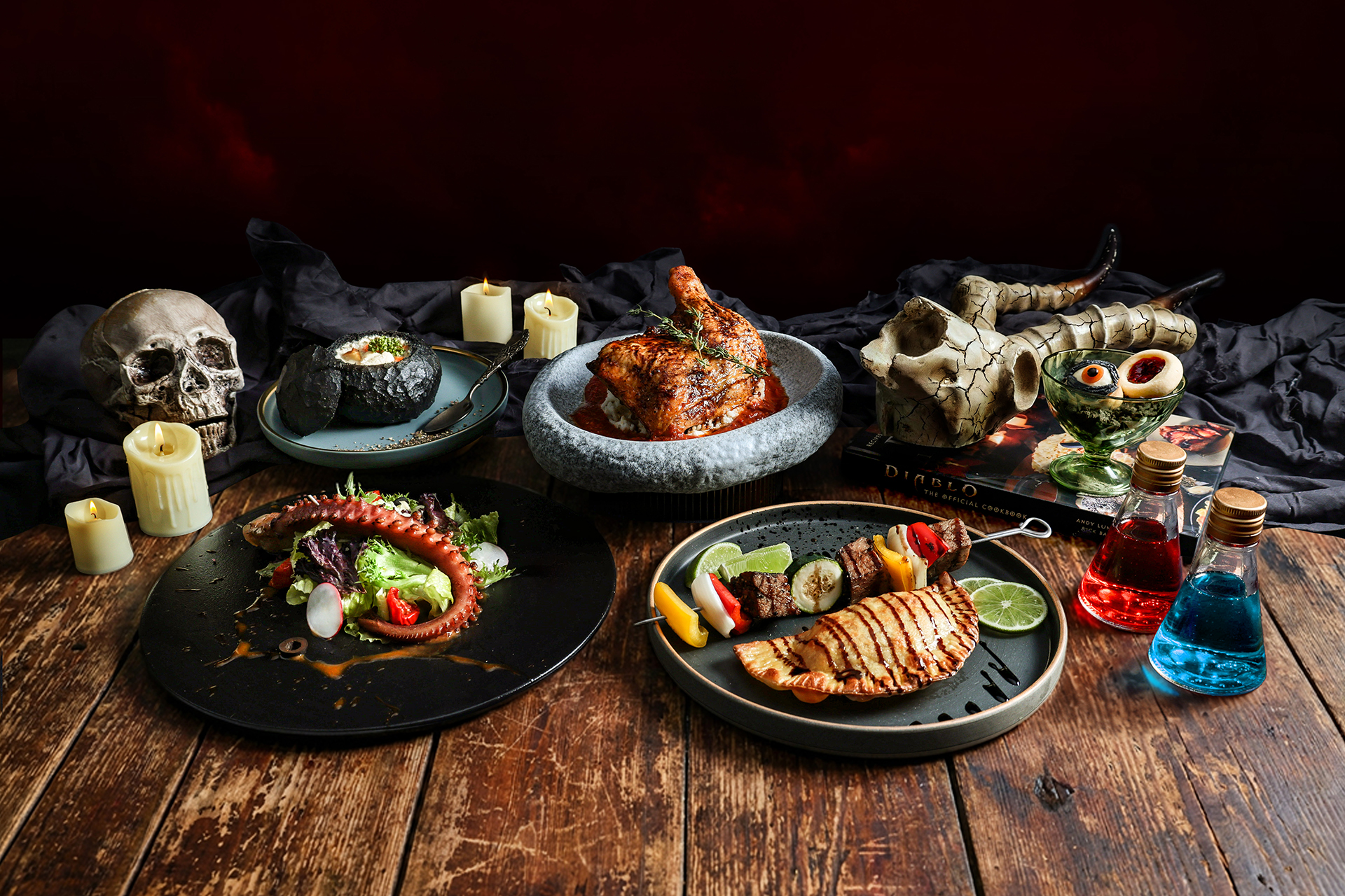 六福萬怡酒店攜手《暗黑破壞神IV》開啟聖休亞瑞冒險 住飯店對決憎恨之王 暗黑破壞神主題餐登場