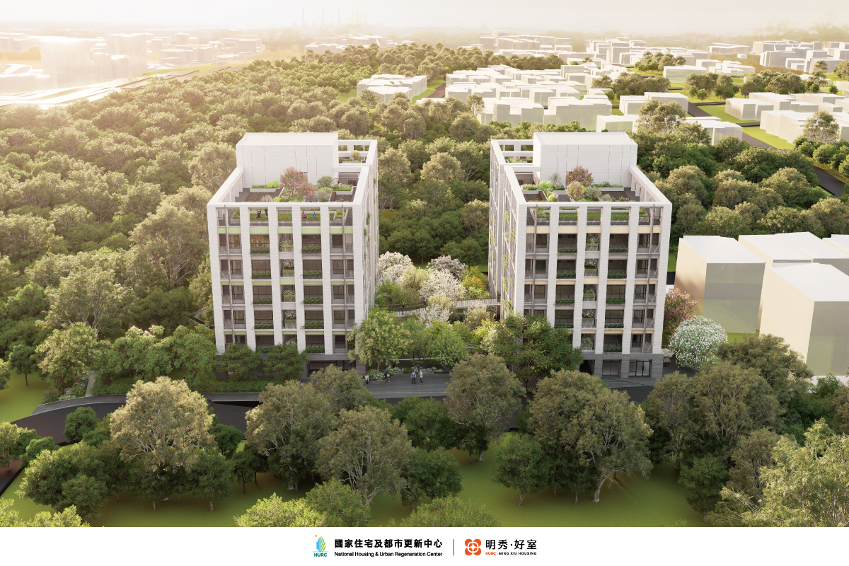 中央社宅前進臺中海線地區  國家住都中心沙鹿區首座社宅「明秀好室」115戶決標