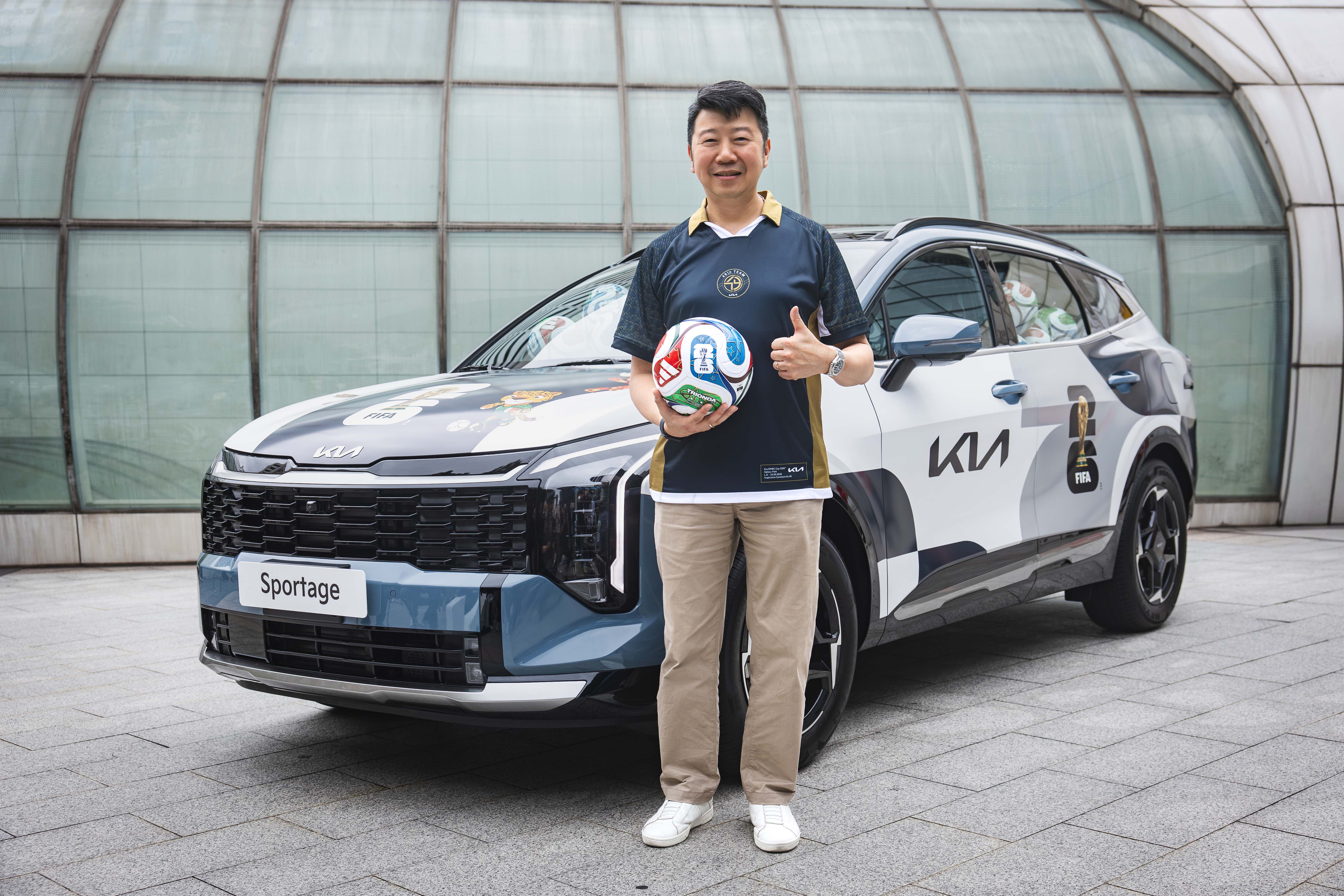 Kia「啟發・未來新動能」   The new Sportage x 2026 FIFA世界盃™活動即日起跑