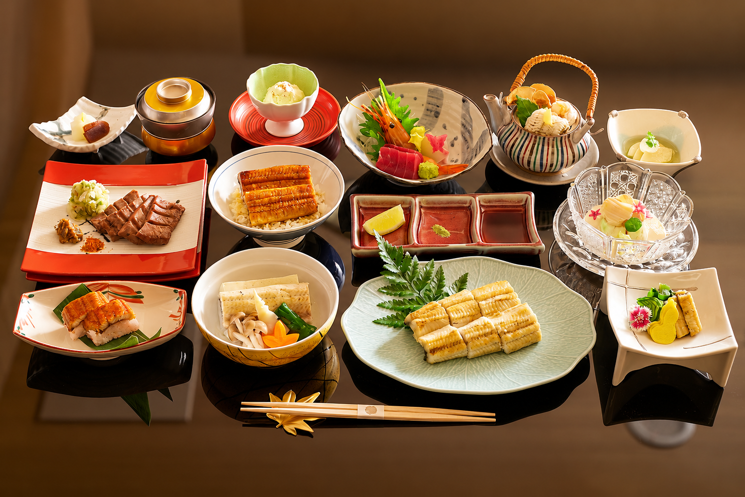 JR東日本大飯店台北 「鰻魚會席料理」  11道鰻魚會席演繹江戶風雅食文化