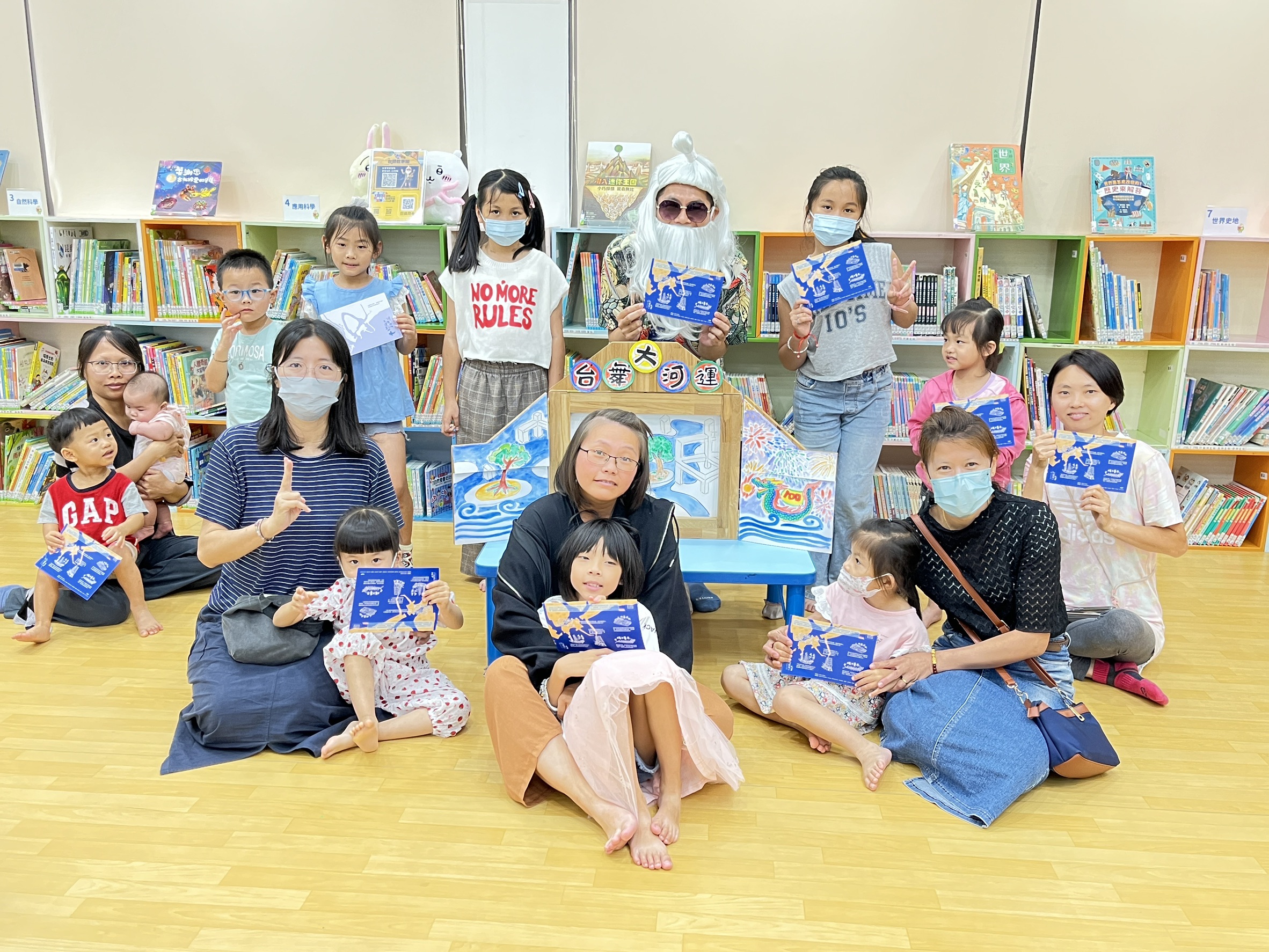南市圖邀請運河阿公趣味講古  紙芝居說演臺南「運河一百」故事