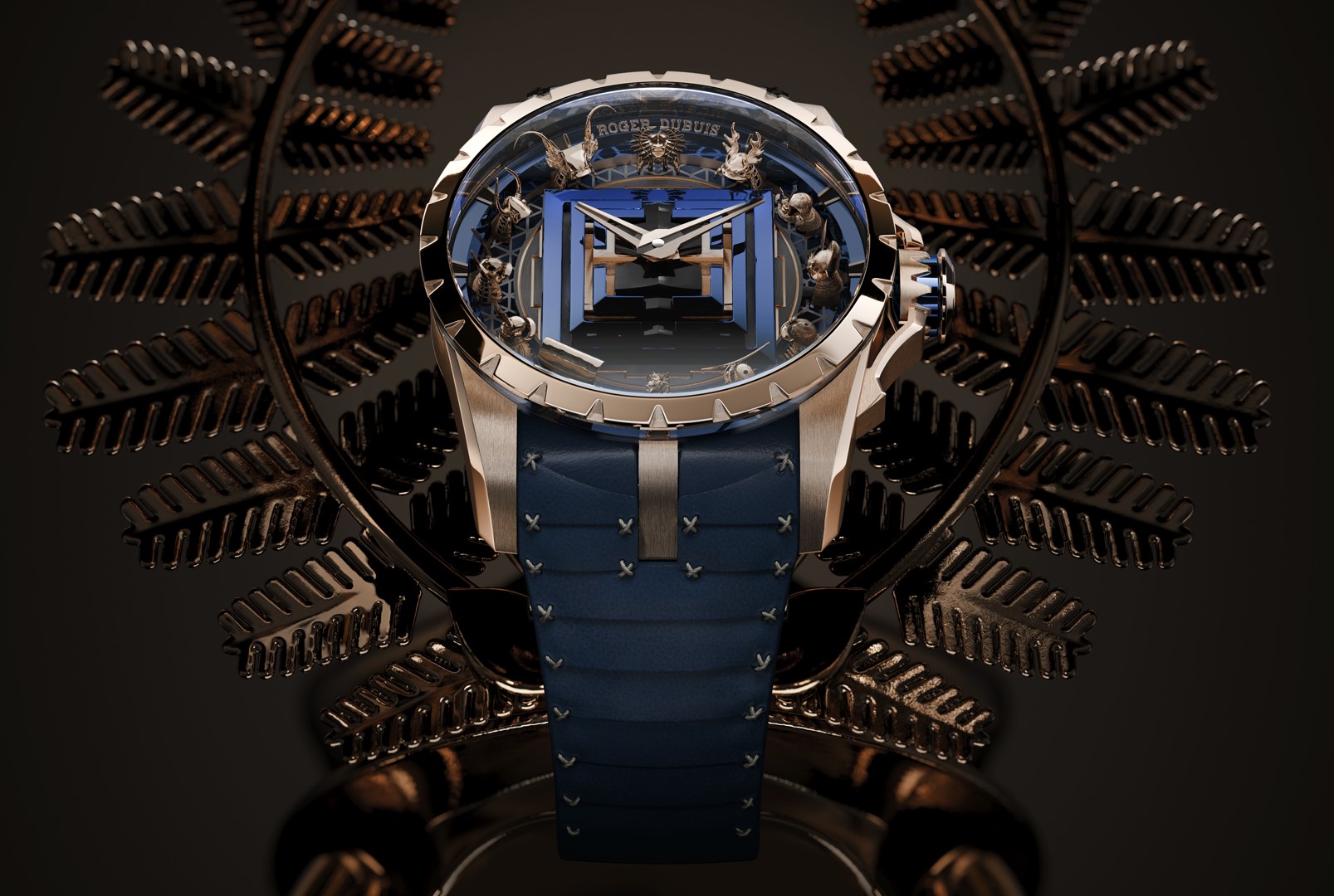 傳奇武士破空聚首  ROGER DUBUIS羅杰杜彼隆重呈獻  EXCALIBUR THE KABUTO LEGACY王者系列日本武士腕錶   