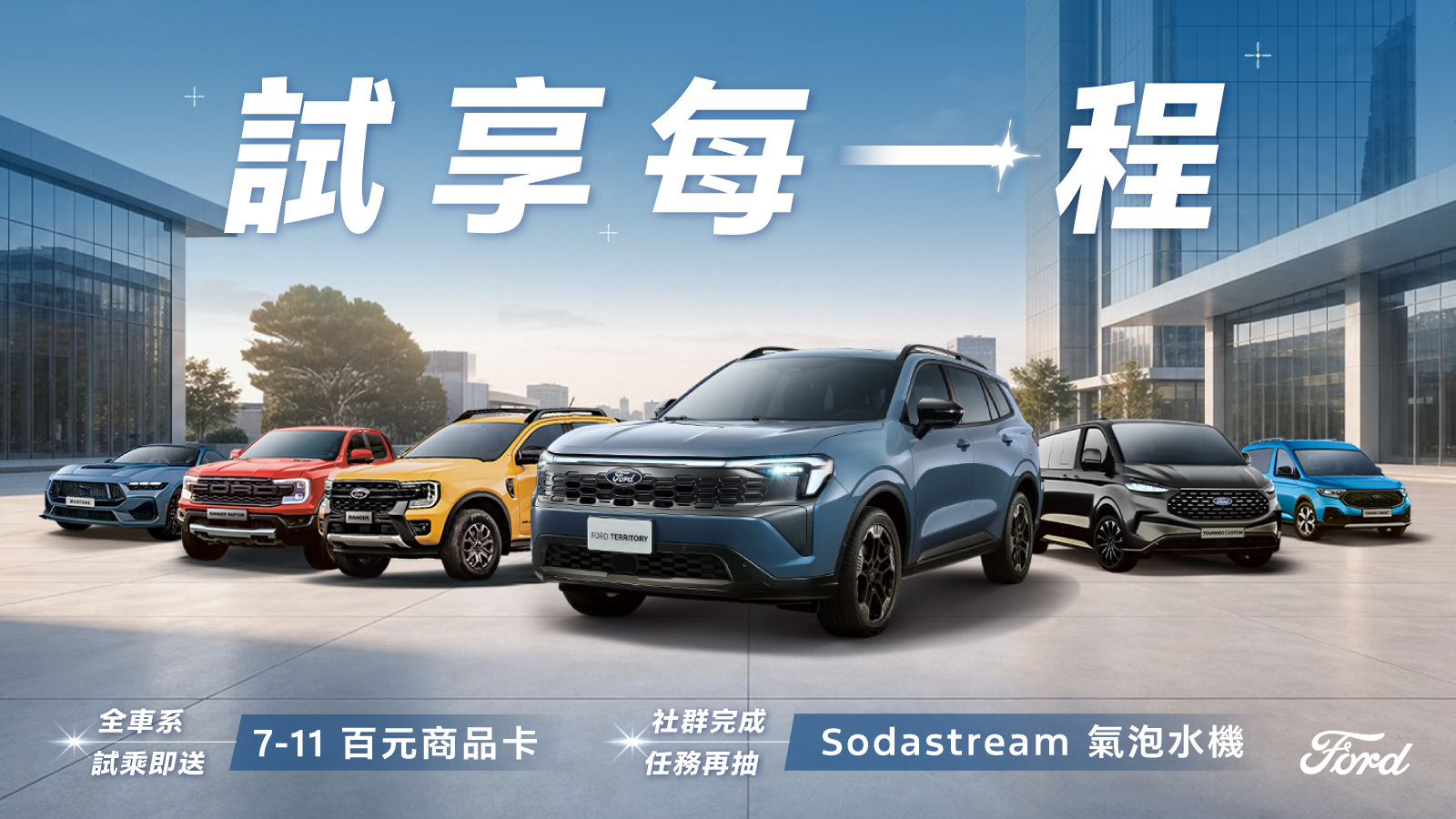  The All-New Ford Territory聲歷奇境版限量登場