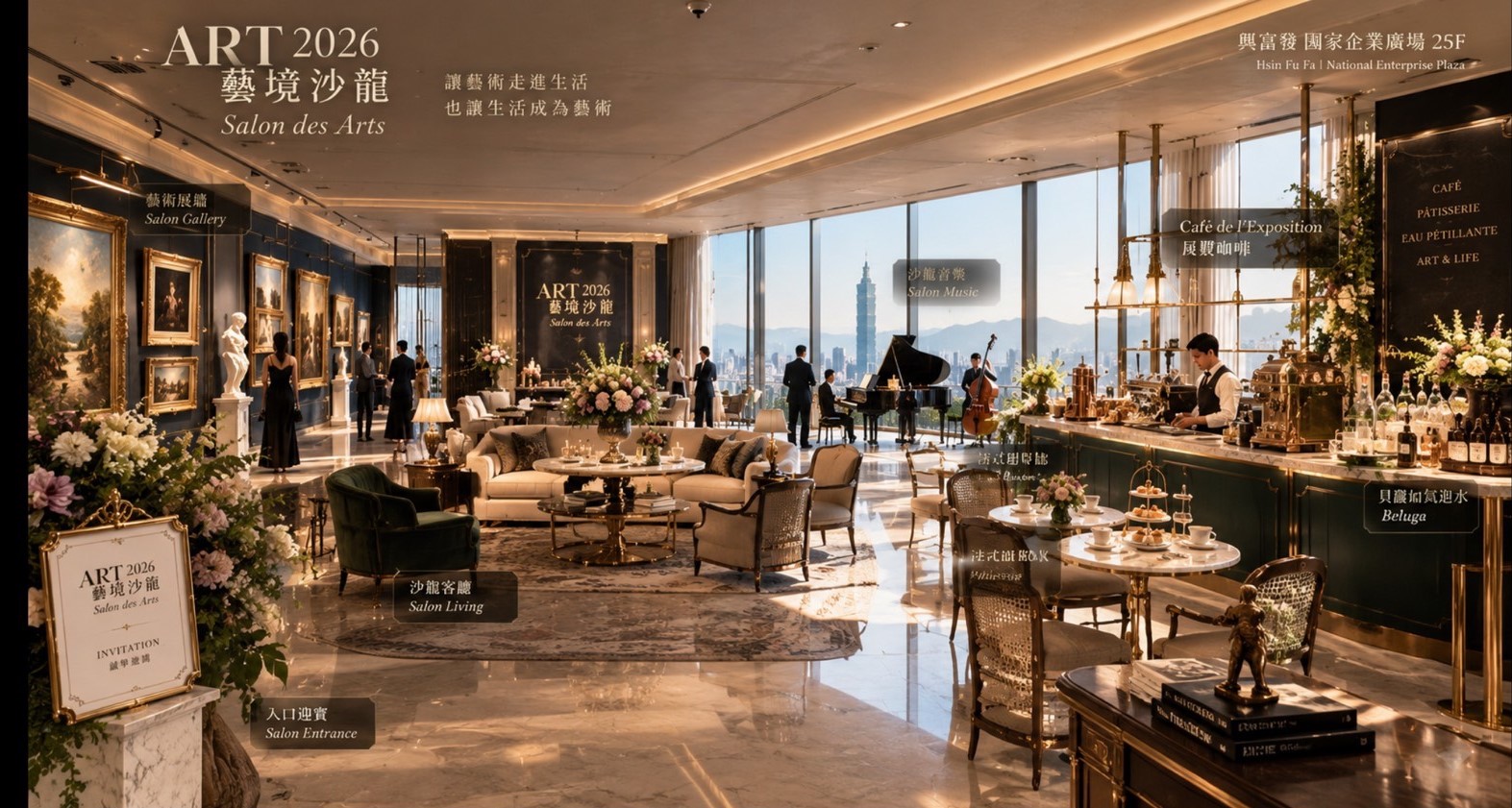 層峰相見．當藝術與建築撞擊  興富發X台北新藝術博覽會