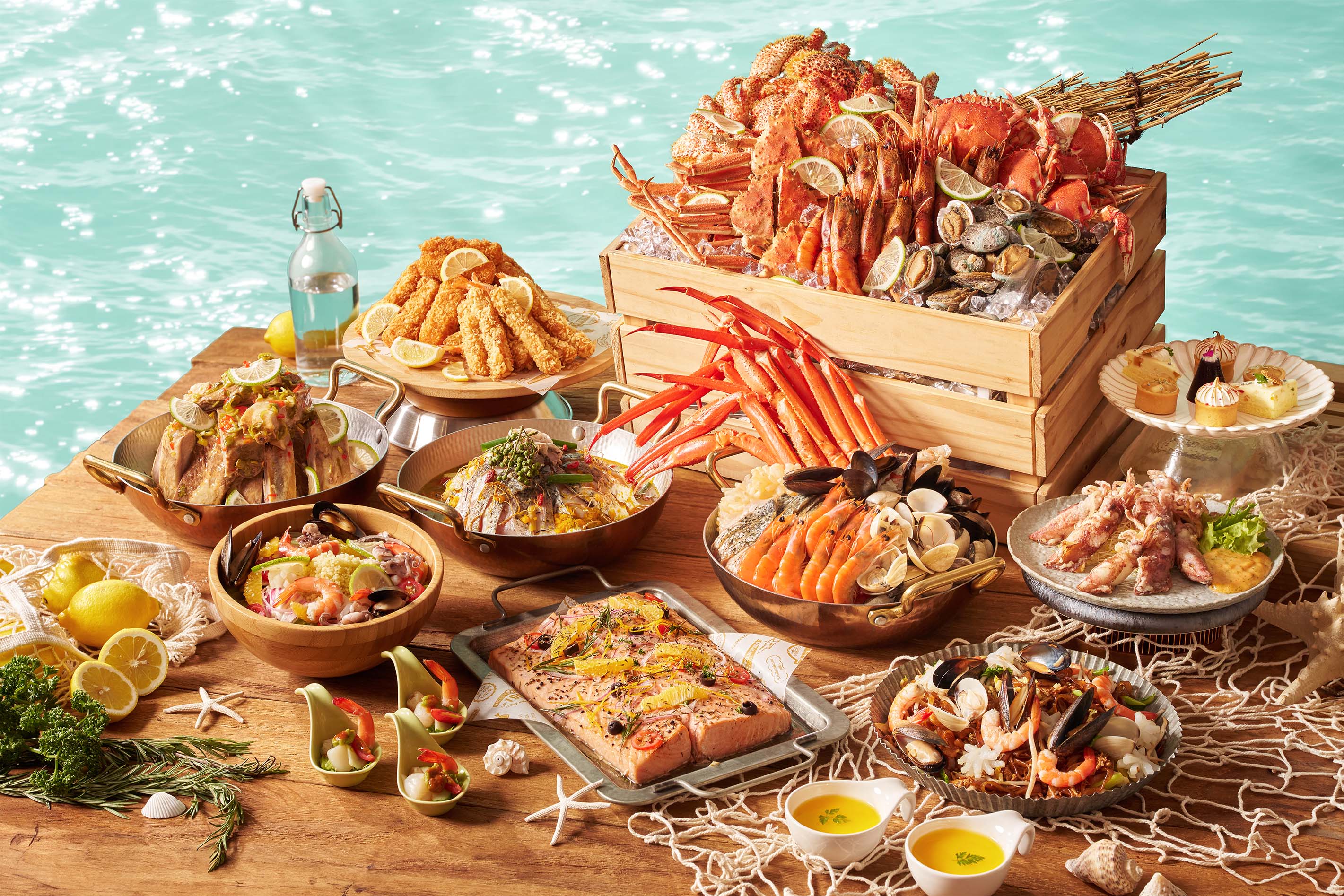 超人氣Buffet 敘日全日餐廳全新「異國海鮮季」10月14日登場
